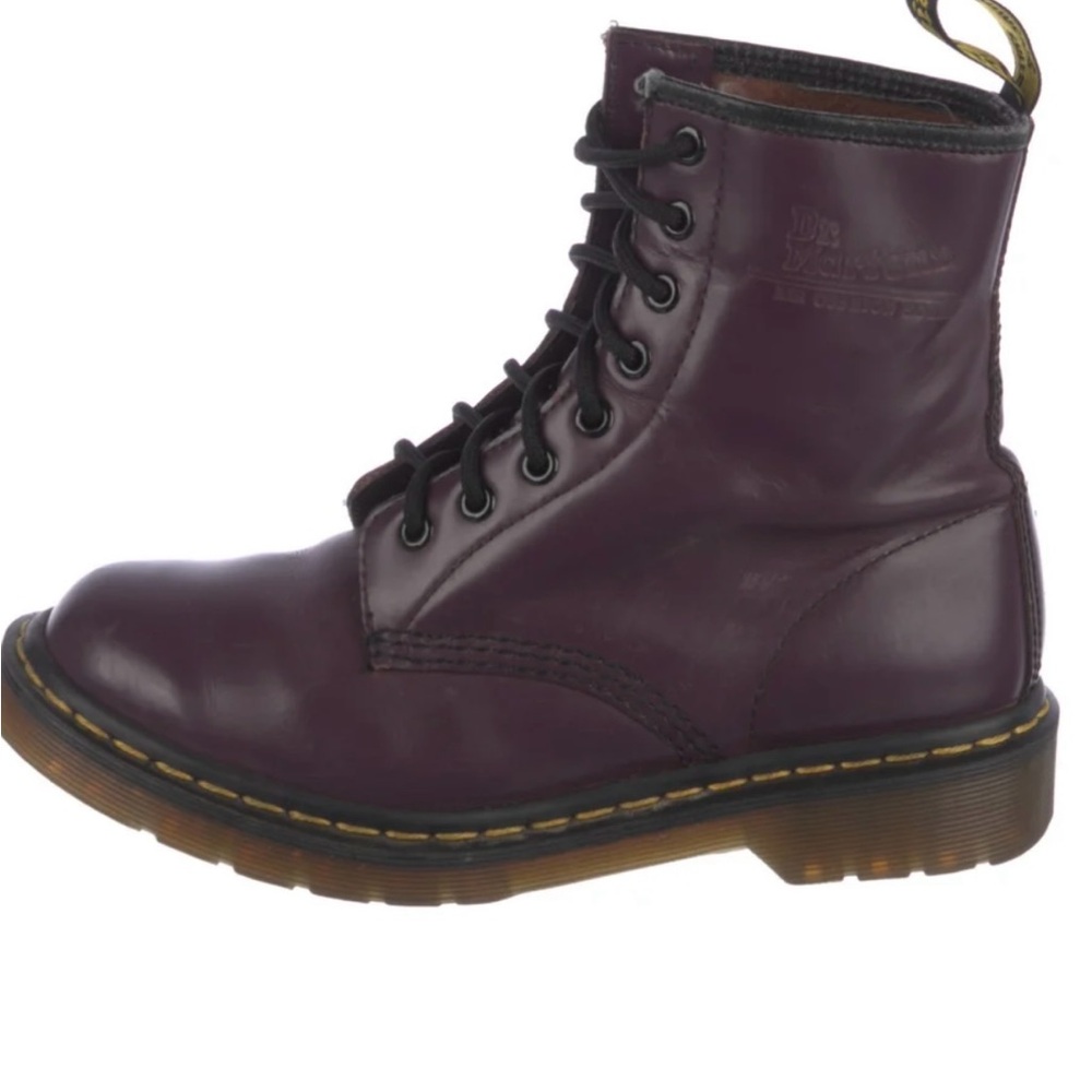 Dr. Martens  Purple boots size 7.